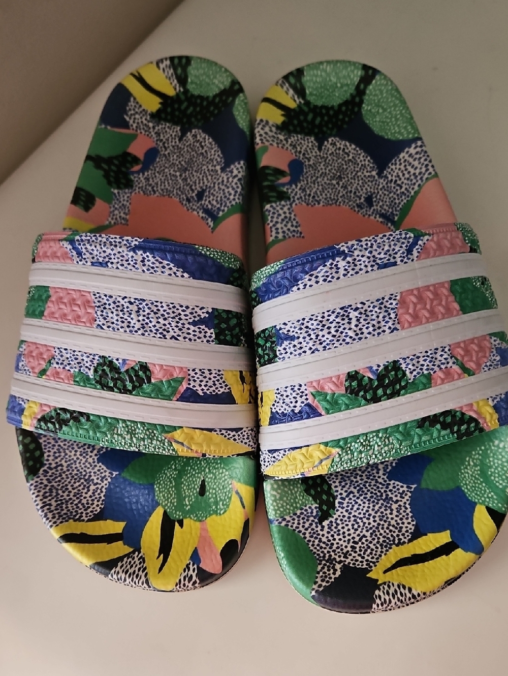 Adidas Originals Adiletta Slide Sandals Sz 7